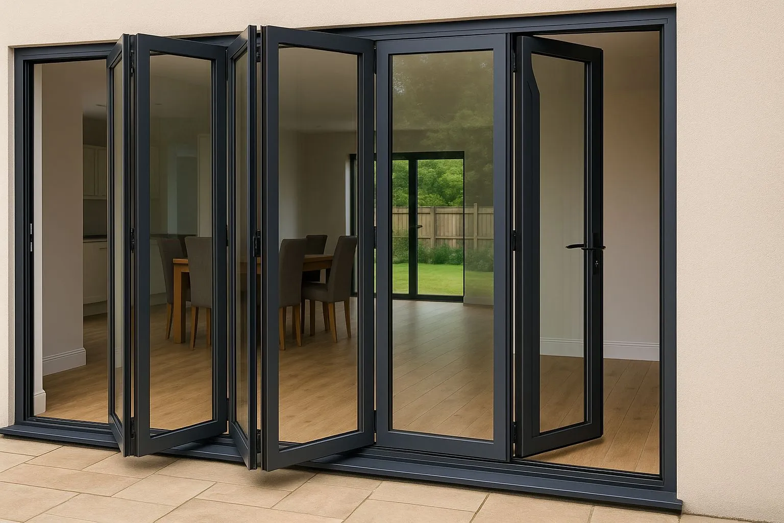 Vente et pose de Portes accordéons sur Châteaugiron, Domloup, Rennes et sur le département d'Ille et Vilaine