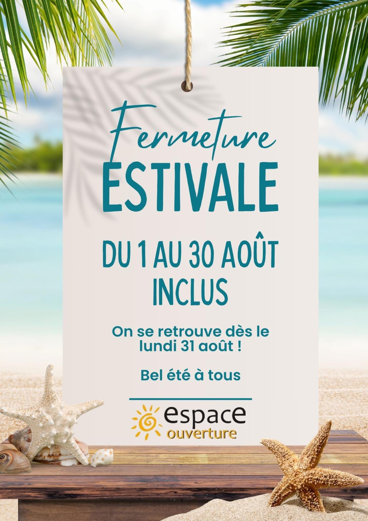 Pause estivale 