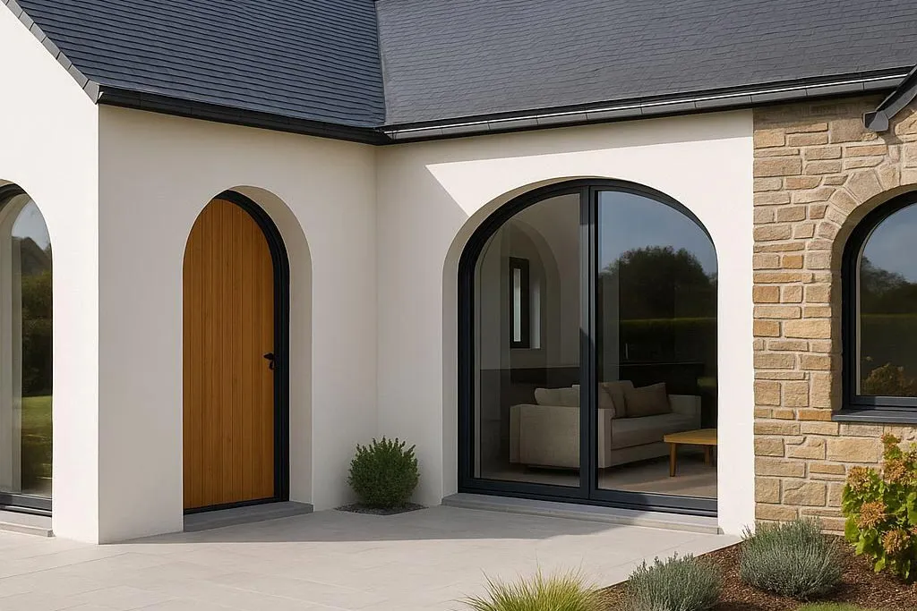 Menuiseries cintrées , vente et pose sur Chateaugiron, Domloup, Rennes et le departement 35