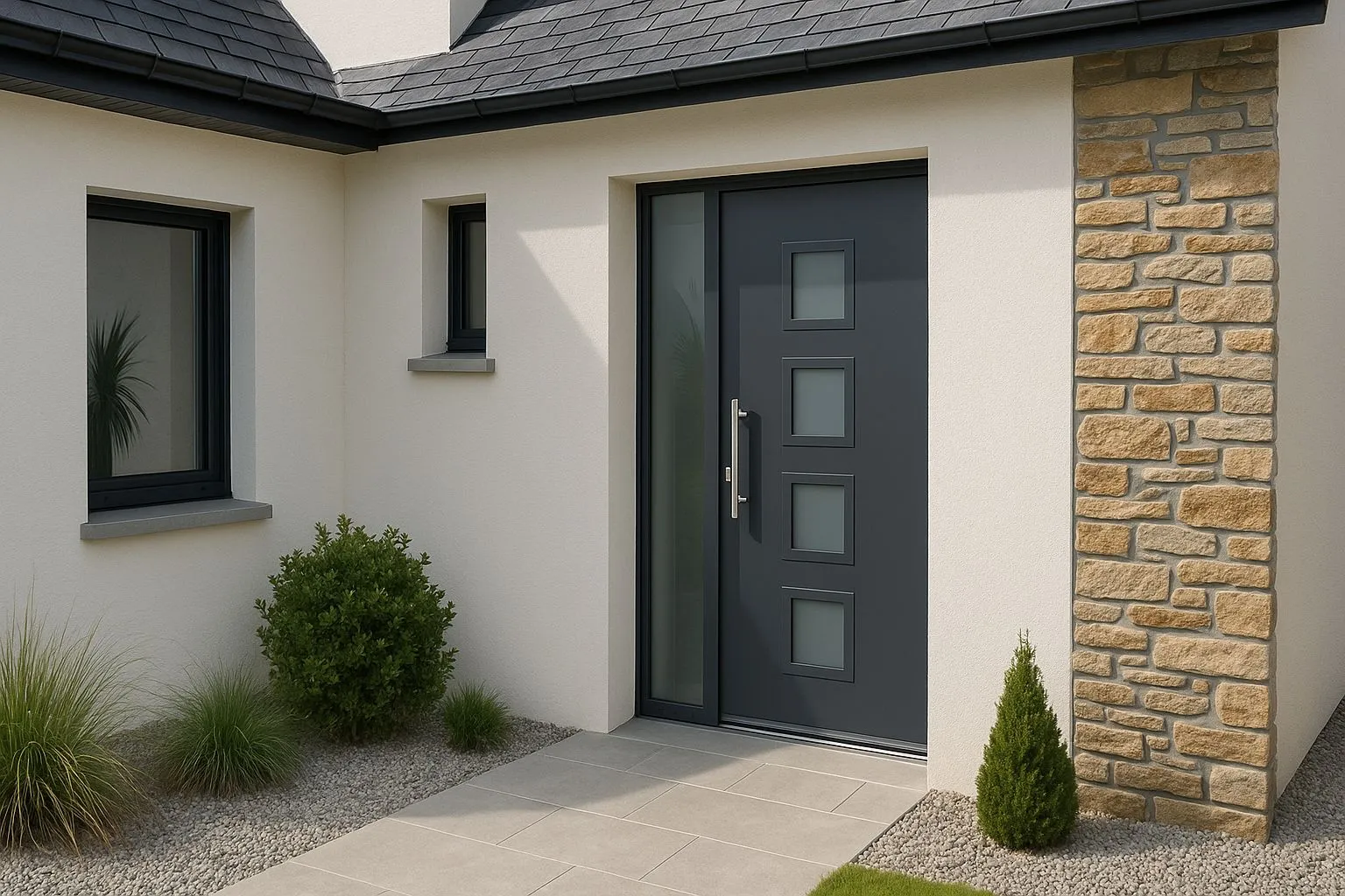 Vente et pose de Porte d'entrée sur Châteaugiron, Domloup, Rennes et sur le département d'Ille et Vilaine