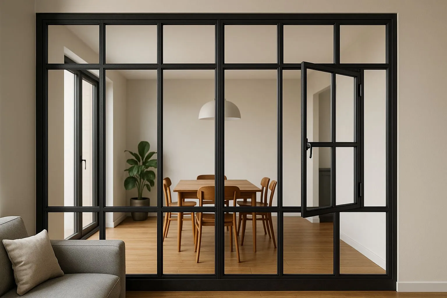 Vente et pose de Verrière acier sur Châteaugiron, Domloup, Rennes et sur le département d'Ille et Vilaine