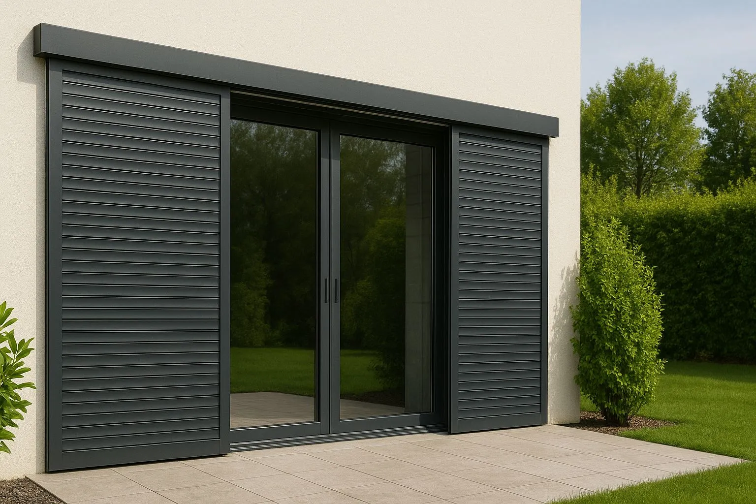 Volet coulissant , vente et pose sur Chateaugiron, Domloup, Rennes et le departement 35