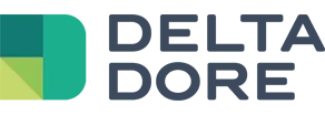 Logo de Delta Dore partenaire de Espace Ouverture vendeur et poseur sur Domloup, Châteaugiron, Rennes et le département d'Ille et Vilaine